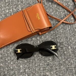 Celine TRIOMPHE 01 SUNGLASSES Black